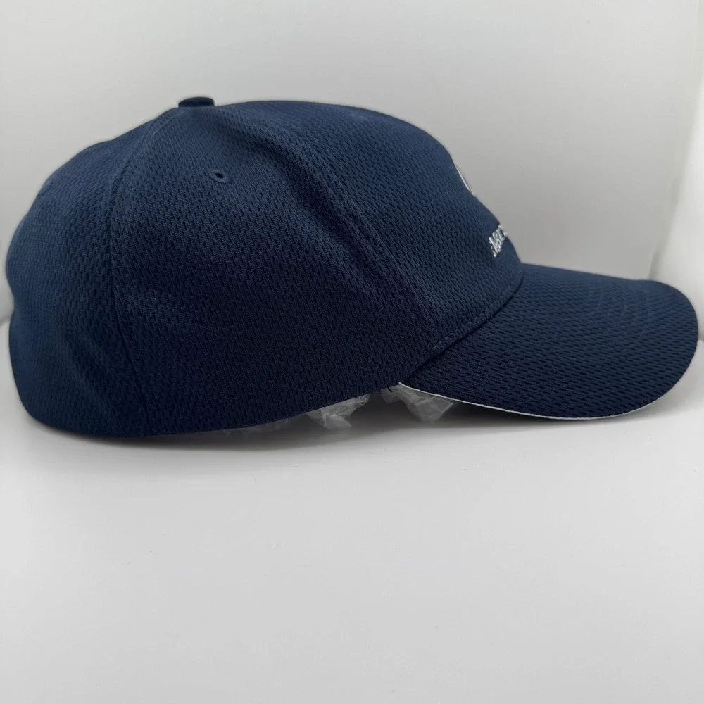 Nike Golf Mercedes-Benz Hat Mens L/XL Navy Blue Excellent Embroidered Mesh Cap